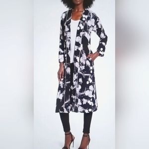 Floral Kimono Duster Jacket